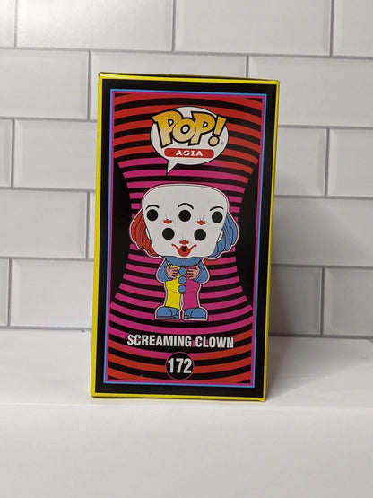 POP Asia: Ron English - Blacklight Sugar Circus Screaming Clown (MMC Mindstyle Mission Control China Release