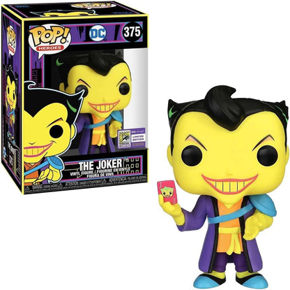 Funko Pop Asia SDCC Stickered The Joker Black Light Esclusiva