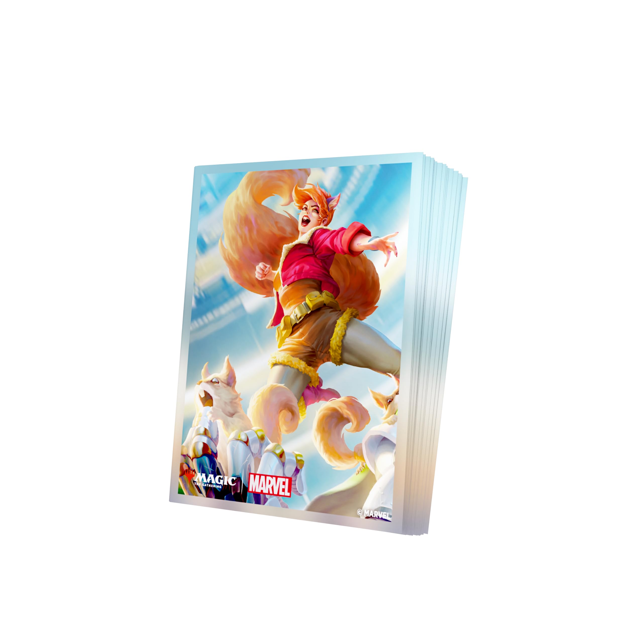 Gamegenic | Magic: The Gathering | Marvel Super Heroes Premium Art Sleeves - Go Nuts! | Trading Card Game Accessory | Ages 13+