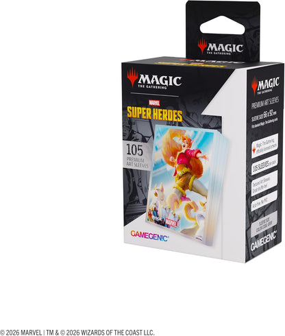 Gamegenic | Magic: The Gathering | Marvel Super Heroes Premium Art Sleeves - Go Nuts! | Trading Card Game Accessory | Ages 13+