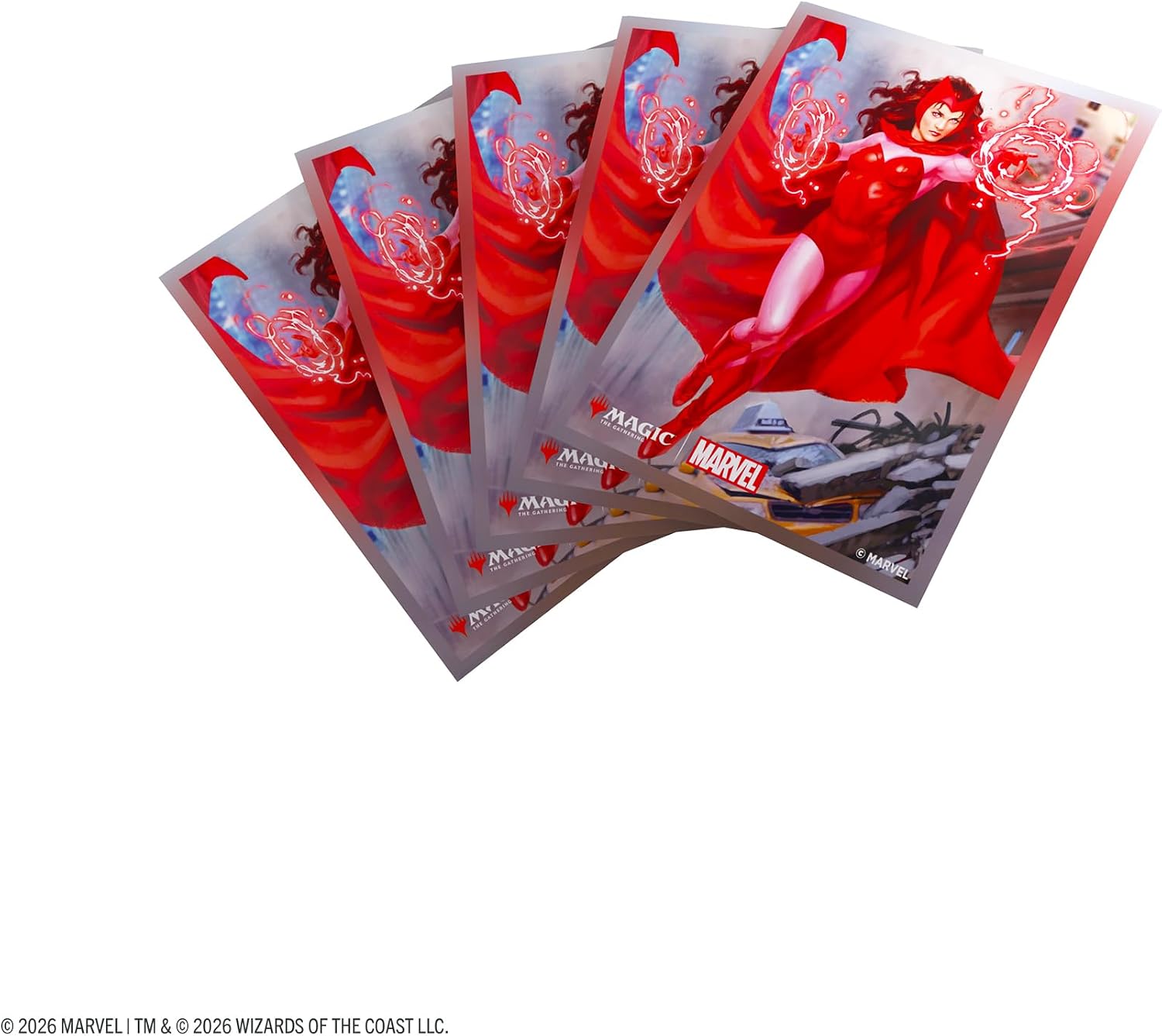 Gamegenic | Magic: The Gathering | Marvel Super Heroes Premium Art Sleeves - Killmonger, Scourge of Wakanda | Trading Card Game Accessory | Ages 13+