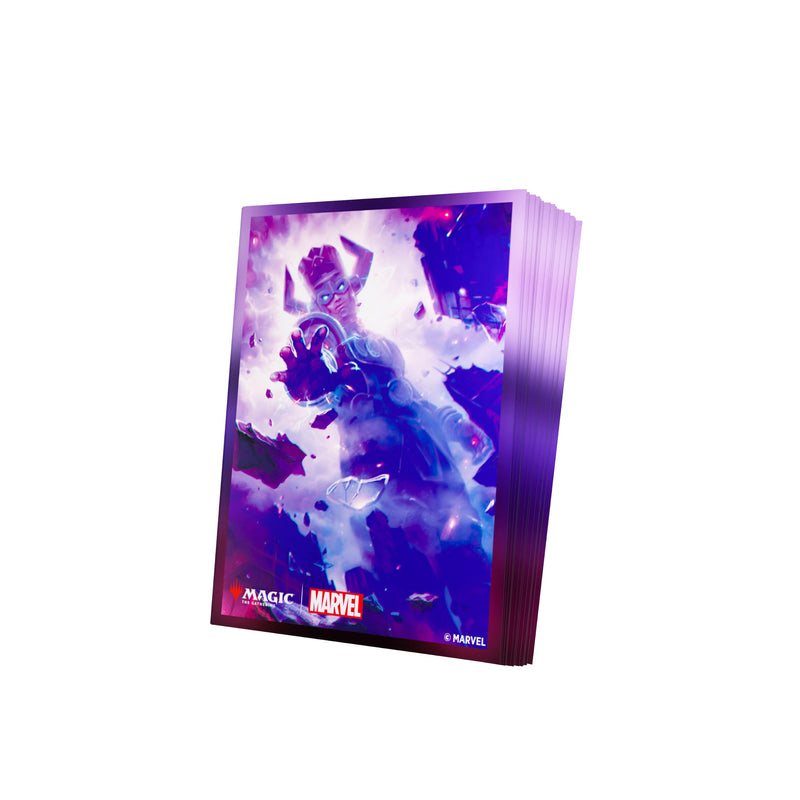 Gamegenic | Magic: The Gathering | Marvel Super Heroes Premium Art Sleeves - Galactus Token | Trading Card Game Accessory | Ages 13+