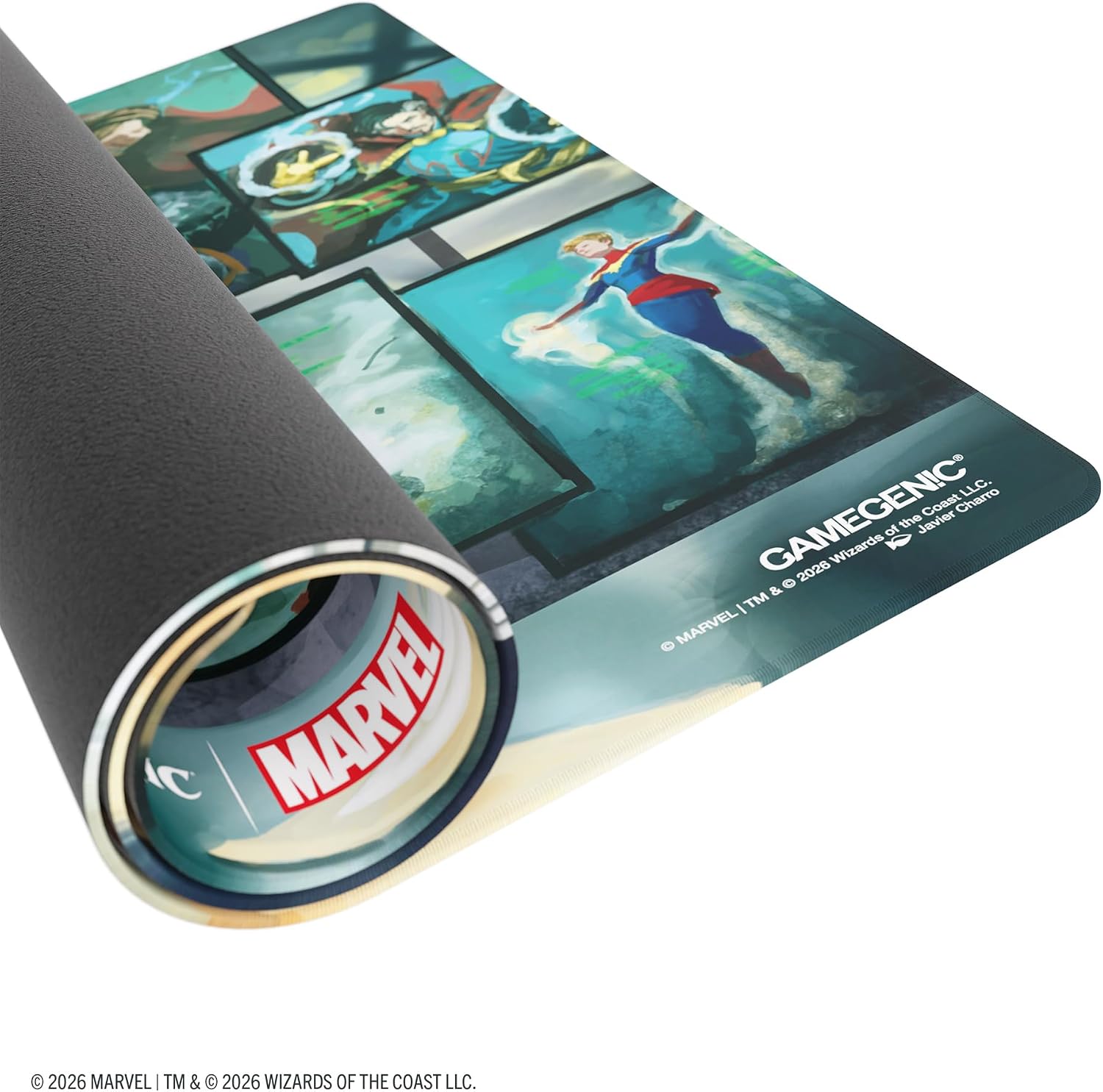 Gamegenic | Magic: The Gathering | Marvel Super Heroes Prime Playmat - Director Nick Fury | Trading Card Game Accessory |Ages 13+