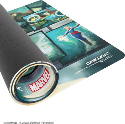 Gamegenic | Magic: The Gathering | Marvel Super Heroes Prime Playmat - Director Nick Fury | Trading Card Game Accessory |Ages 13+