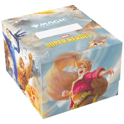 Gamegenic | Magic: The Gathering | Marvel Super Heroes Soft Crate 100+ XL Sideloading - The Fantastic Four/Go Nuts! | Trading Card Game Accessory | Ages 13+