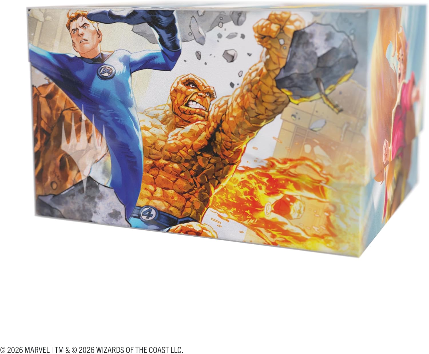 Gamegenic | Magic: The Gathering | Marvel Super Heroes Soft Crate 100+ XL Sideloading - The Fantastic Four/Go Nuts! | Trading Card Game Accessory | Ages 13+