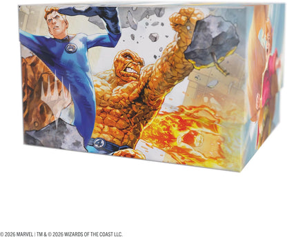 Gamegenic | Magic: The Gathering | Marvel Super Heroes Soft Crate 100+ XL Sideloading - The Fantastic Four/Go Nuts! | Trading Card Game Accessory | Ages 13+