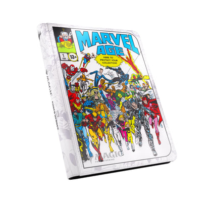 Gamegenic | Magic: The Gathering | Marvel Super Heroes Zip-Up Album 18-Pocket - Marvel Age | Trading Card Game Accessory | Ages 13+