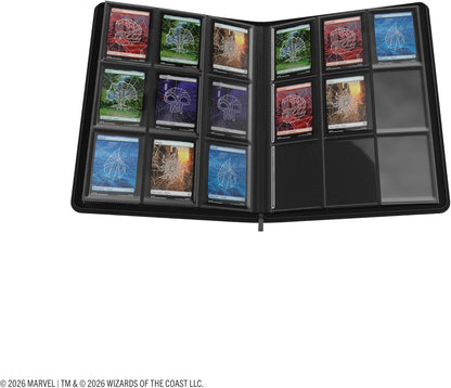 Gamegenic | Magic: The Gathering | Marvel Super Heroes Zip-Up Album 18-Pocket - Marvel Age | Trading Card Game Accessory | Ages 13+