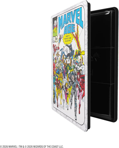 Gamegenic | Magic: The Gathering | Marvel Super Heroes Zip-Up Album 18-Pocket - Marvel Age | Trading Card Game Accessory | Ages 13+