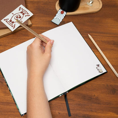 Grupo Erik Taccuino A5 Demon Slayer Gadget - Quaderno Appunti Bullet Journal Puntinato con Segnalibro, Tasca Espandibilee e Copertina Rigida, 192 Pagine | Diario Personale