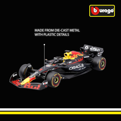 Bburago - F1 Red Bull Racing RB21 2025#1 Verstappen, 1:43 Scale Diecast Car with Authentic Details, F1 Red Bull Replica, Official Livery, Racing Licence, Recommended Age 3+ Years