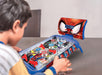 Lexibook, Spider-Man, Flipper elettronico da Tavolo, Gioco d'azione e di riflessi per Bambini e Famiglie, Schermo LCD, Effetti Luminosi e sonori, Blu/Rosso, JG610SP