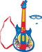 Lexibook, La Pat'Patrouille, Guitare électronique lumineuse avec micro, lunettes avec microphone, mélodies, 2 modes de jeu, prise pour MP3, bleu/rouge, K260PA