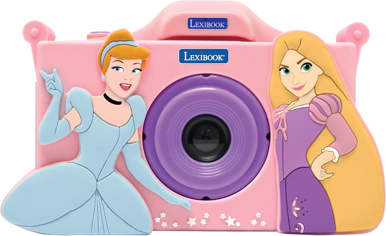 LEXIBOOK, Disney Princesses, Children's Camera with Disney Princesses Protection, Pink, DJ078DP