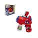 LEXIBOOK, Marvel Spidey & His Amazing Friends Electronic Bubble Launcher, 3D Spidey Figurine, Light and Sound Effects from the Cartoon, 100 ml Bubble Solution Included, Blue/Red, PRB30SP