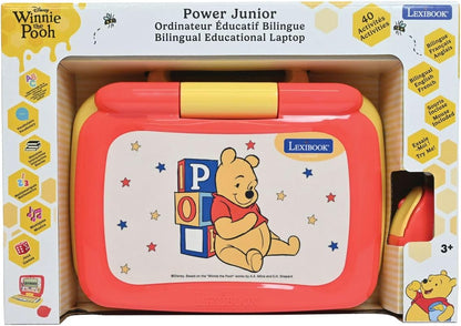 Winnie The Pooh Bilingual Talking Educ Laptop