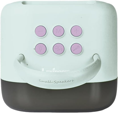 LEXIBOOK, Disney Frozen, Bluetooth Karaoke Machine with 2 Wireless Microphones, Built‑In Rechargeable Battery, Bluetooth Connectivity, Portable Design, Light purple/Light green, BTC030FZ