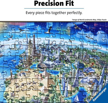 Ravensburger Slopeside Spirit 1000 Piece Jigsaw Puzzle for Adults and Families | Winter Ski Resort Scene | Premium Quality Christmas Puzzle Gift