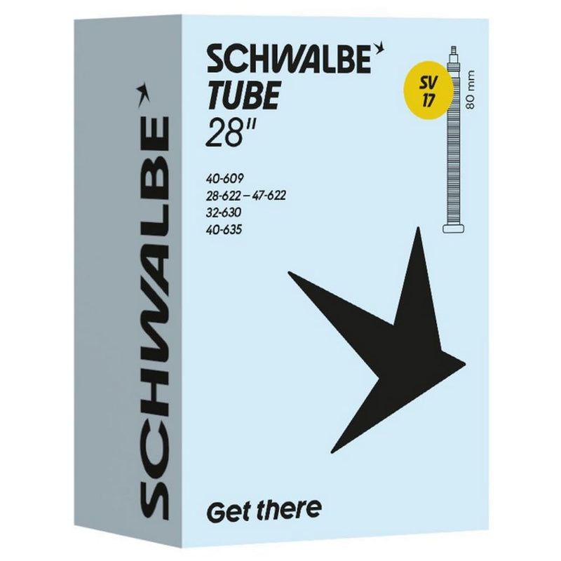 Schwalbe SV17 Bicycle Inner Tube 28/47-622/635 IB 80 mm