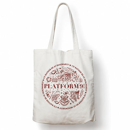 Harry Potter - Platform 9 3/4 Cotton Tote Bag