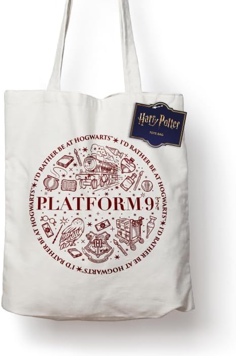 Harry Potter - Platform 9 3/4 Cotton Tote Bag