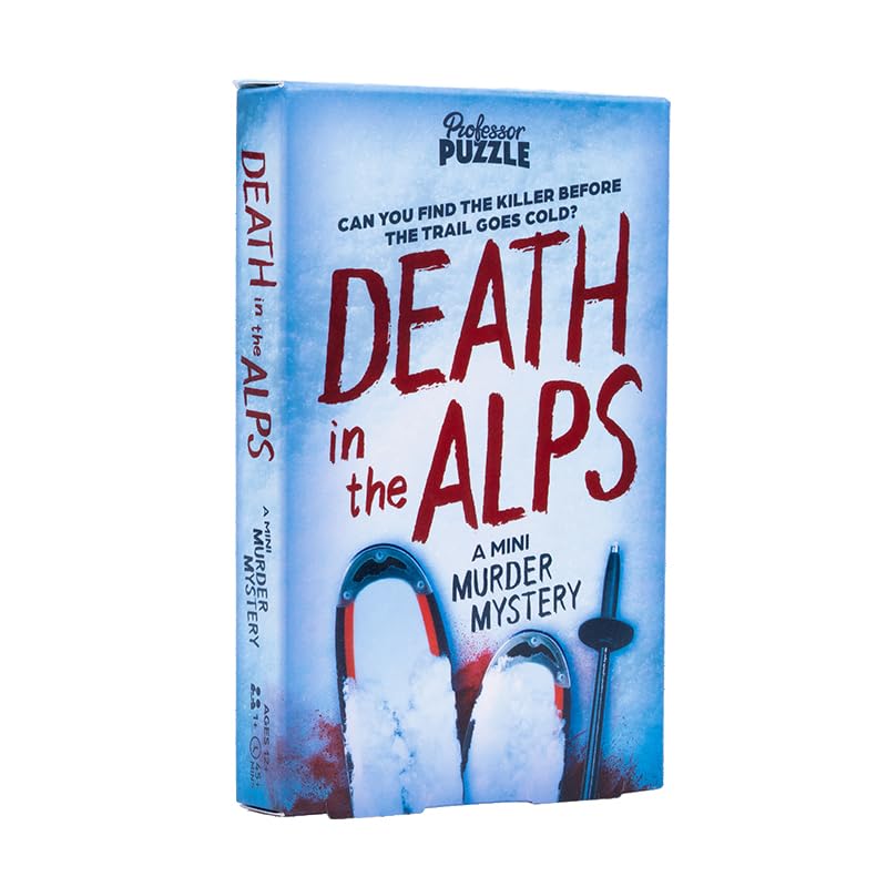 Professor PUZZLE Death In The Alps Mini Murder Mystery Game