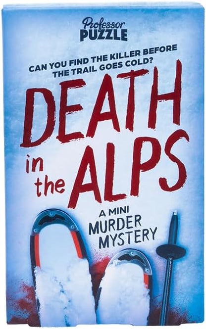Professor PUZZLE Death In The Alps Mini Murder Mystery Game