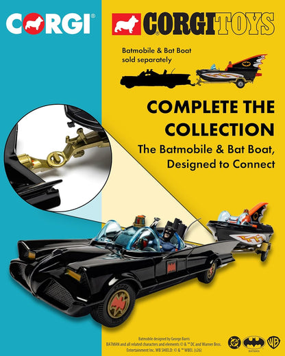 Corgi Toys 107 - Bat Boat With Batmobile & Robin (Reissue)