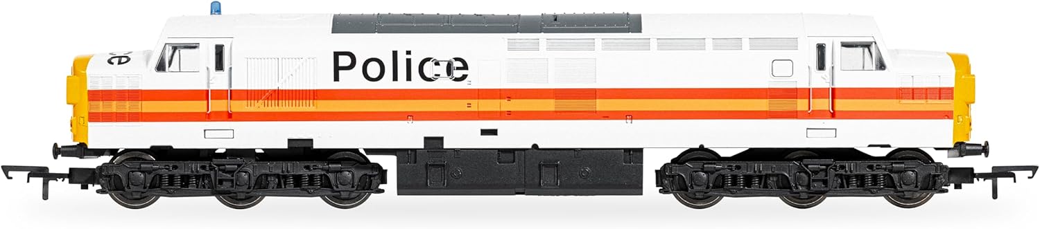 Train Miniature Hornby - R30435TXS Railroad - BR - Class 37 - '37093' aux Couleurs de la Police (avec Son DCC) - Époque 8