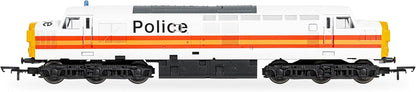 Train Miniature Hornby - R30435TXS Railroad - BR - Class 37 - '37093' aux Couleurs de la Police (avec Son DCC) - Époque 8