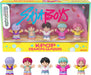 Little People Collector Kpop Demon Hunters: Saja Boys Special Edition Set for Movie Fans, 5 Figures in a Display Package