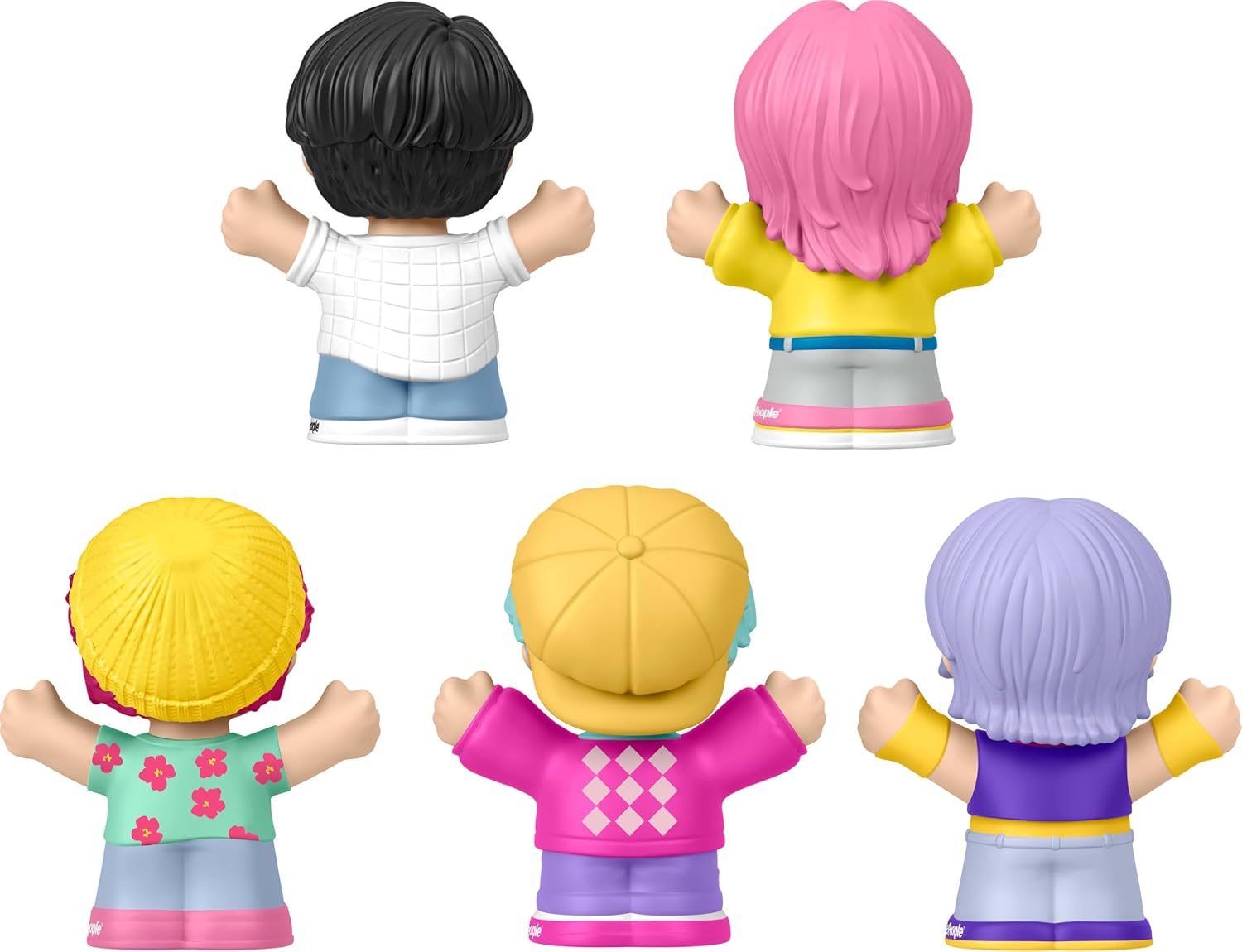 Little People Collector Kpop Demon Hunters: Saja Boys Special Edition Set for Movie Fans, 5 Figures in a Display Package