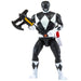 Power Rangers Adam Black Ranger Morphing Action Figure – Mighty Morphin Toy with Transform Feature, Power Axe & Lion Thunderzord Theme