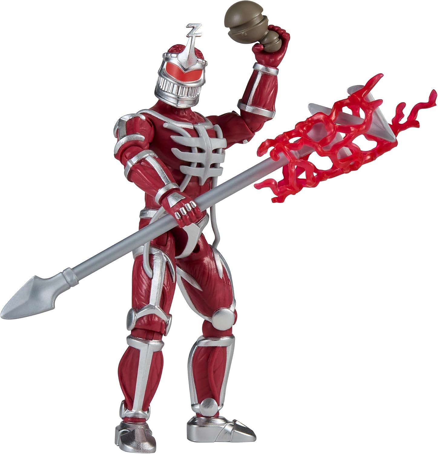 Power Rangers Lord Zedd Action Figure – Mighty Morphin Villain Toy with Staff Action Feature, Classic TV Series Collectible Figure for Kids & Fans
