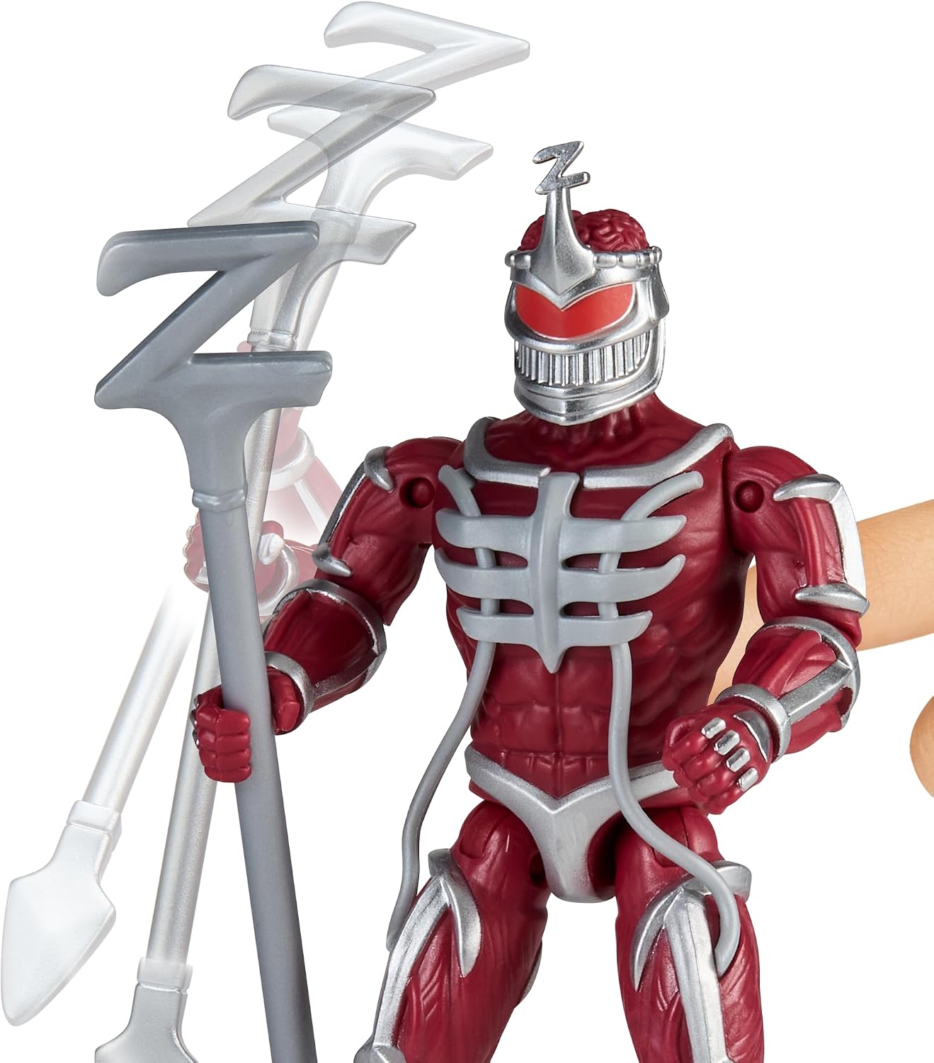 Power Rangers Lord Zedd Action Figure – Mighty Morphin Villain Toy with Staff Action Feature, Classic TV Series Collectible Figure for Kids & Fans