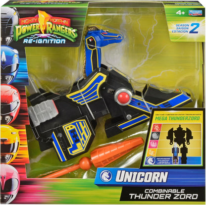 Power Rangers Playmates Toys Mighty Morphin Re-Ignition - Licorne Combinable Thunderzord (Saison 2