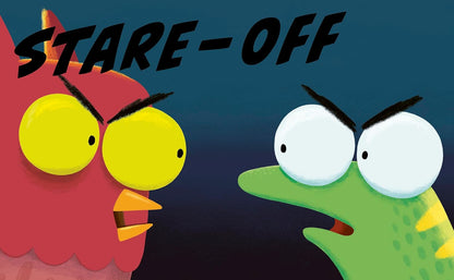 Owl vs Gecko: The Stare-Off!