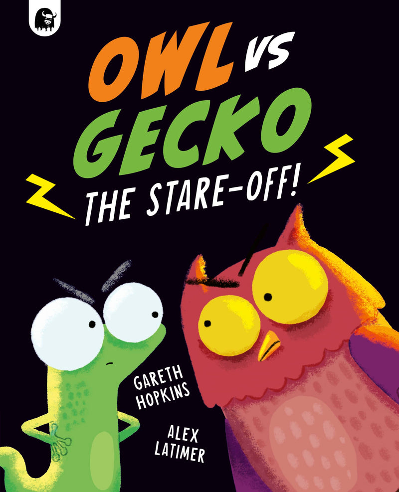 Owl vs Gecko: The Stare-Off!