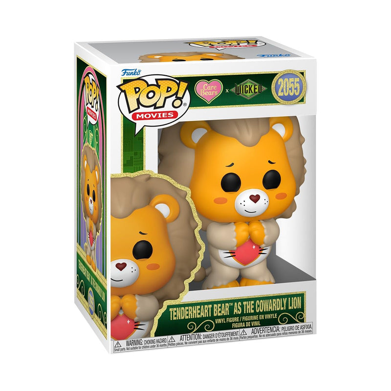 Funko POP! Movies: Wicked x Care Bears - Tenderheart Lion - Figura in vinile da collezione - Idea regalo - Prodotto ufficiale - Giocattoli per bambini e adulti - Modello di figura per collezionisti
