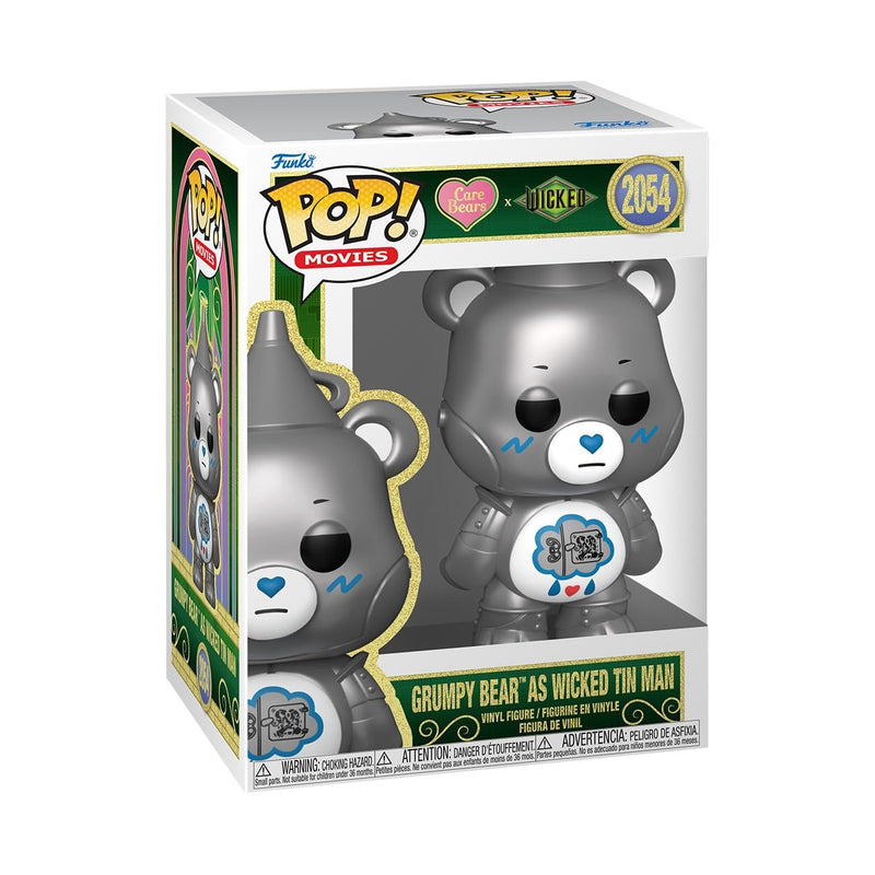 Funko POP! Movies: Wicked x Care Bears - Grumpy Bear as Tin Man - Figura in vinile da collezione - Idea regalo - Prodotto ufficiale - Giocattoli per bambini e adulti