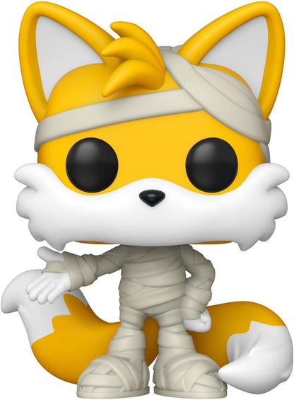Funko POP! Games: Sonic the Hedgehog - Tails as Mummy | Gadget Ufficiale - Personaggio in Vinile da Collezione da Esporre - Idea Regalo Compleanno per Fan e Collezionisti