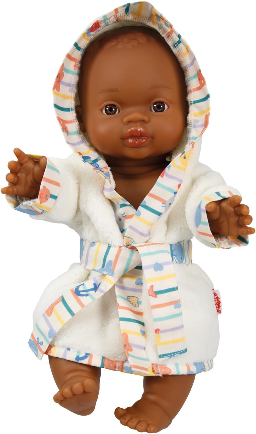Poppenbadjas Ahoy - Maat 28-35 cm