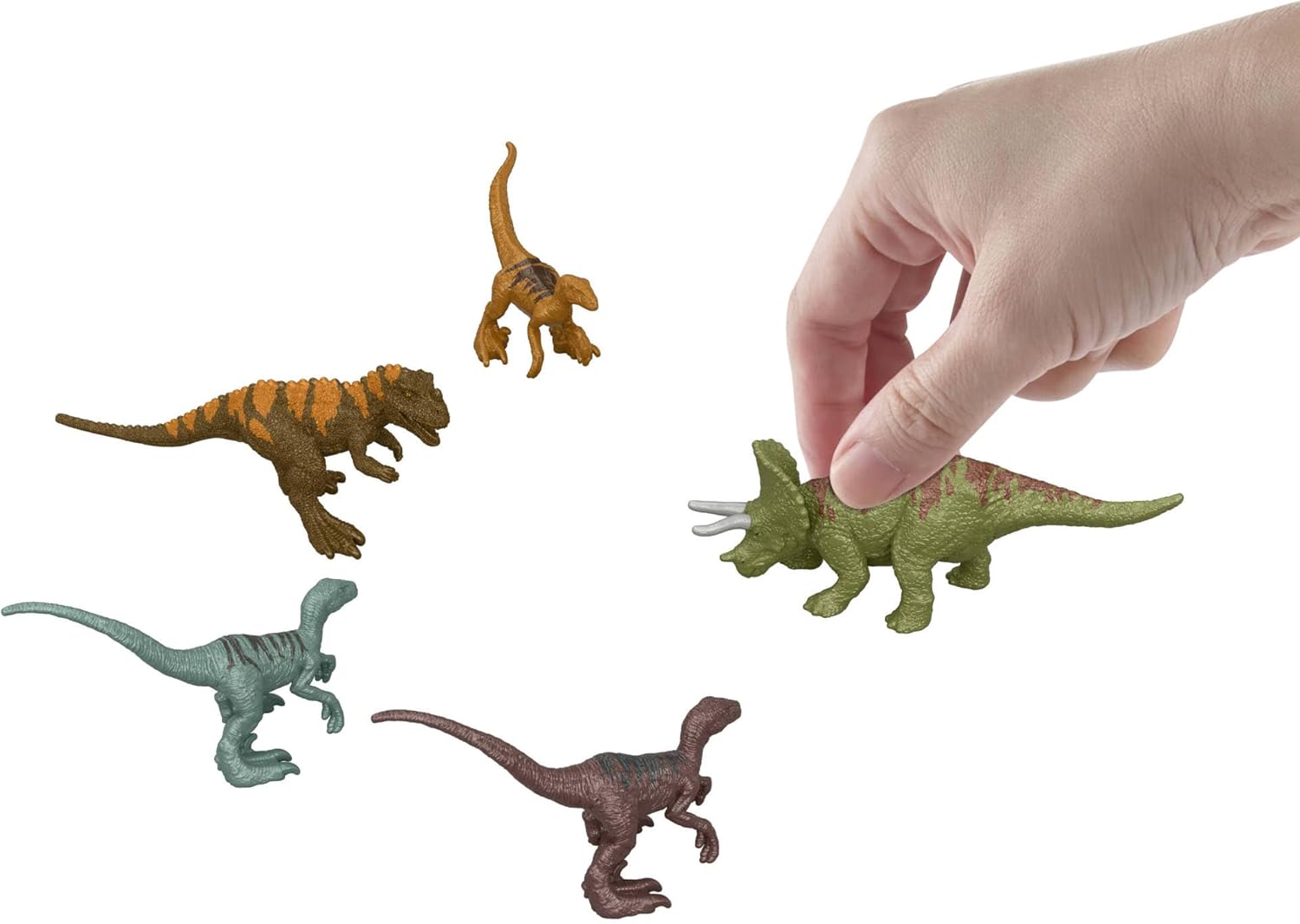 Mattel Jurassic World - Calendario dell'Avvento 2026, 24 giorni di sorprese a tema Visitatori dell'isola di Jurassic Park, include mini dinosauri, personaggio e accessori, 4+ anni, JLD23