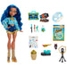 Monster High Self-Scare Secrets - Cleo de Nile, set con bambola e accessori, 13 sorprese a tema come un set per la ceramica e trucchi inclusi, 4+ anni, JMG74
