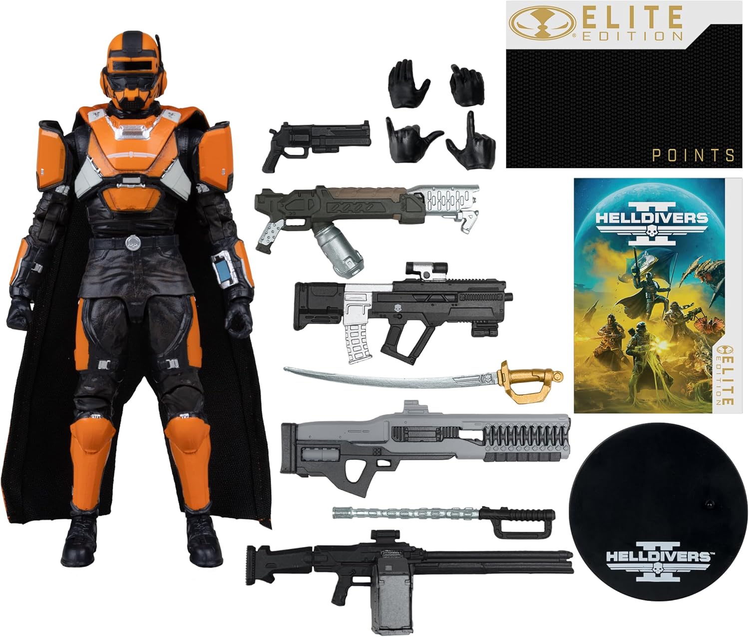 McFarlane Helldivers 2 CE-25 Trench Engineer 7in Deluxe Action Figure Elite Edition #11