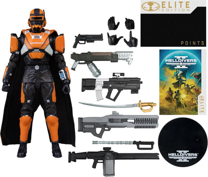 McFarlane Helldivers 2 CE-25 Trench Engineer 7in Deluxe Action Figure Elite Edition #11