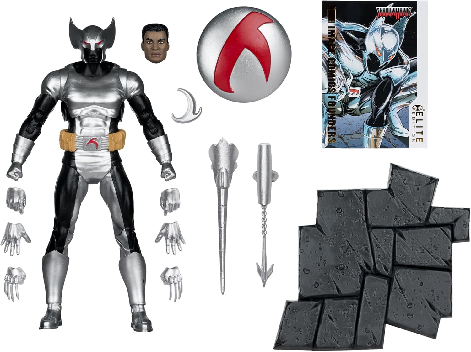 McFarlane ShadowHawk (Image Comics Founders Series) 7in Deluxe Action Figure Elite Edition