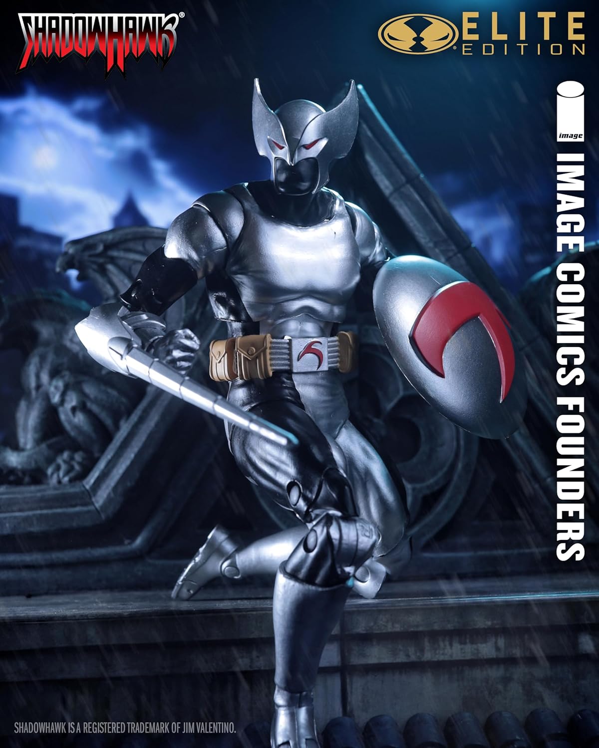 McFarlane ShadowHawk (Image Comics Founders Series) 7in Deluxe Action Figure Elite Edition