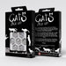 Cats Dice Set Purrl by Q-Workshop | Ages 14+ | Pearl White & Gold Polyhedral RPG Dice Set with Cat Designs for DND Pathfinder Tabletop Games